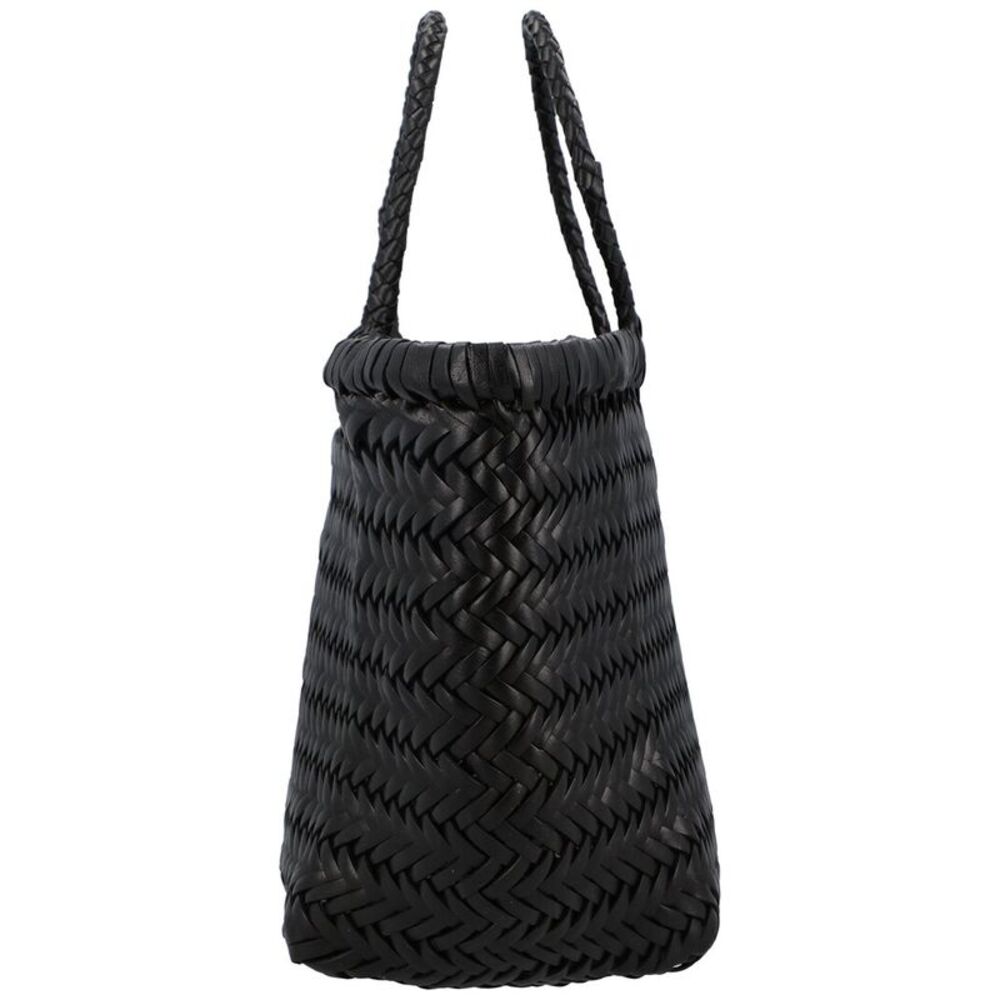 Dragon Diffusion Black Woven Straw Tote - Picture 3 of 4